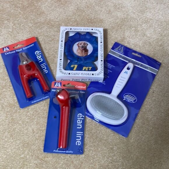 Golden Retriever Grooming Bundle & Frame - Picture 1 of 9